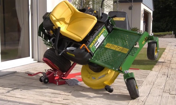 Elevador Tractor Cortacesped Hidraulico Cliplift Magnum 500 kg